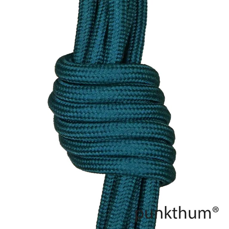 Textilkabel, Farbe dunkelgrün.