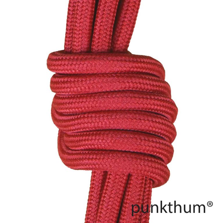 Textilkabel, Farbe rot.